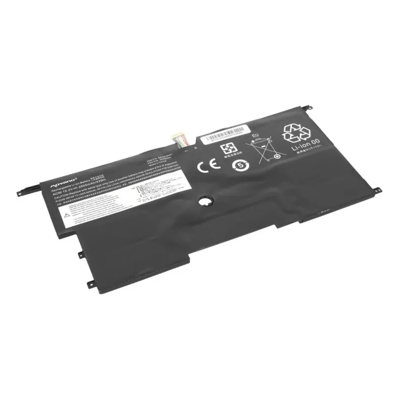 MOVANO Bateria do Lenovo ThinkPad X1 Carbon Gen 2/3 - 2800 mAh (43 Wh)