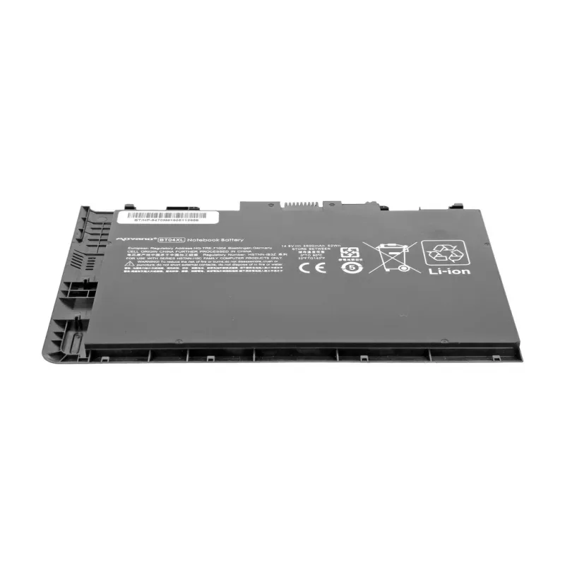 MOVANO Battery BT04XL do HP EliteBook Folio 9470m 9480m - 3500 mAh (52 Wh)