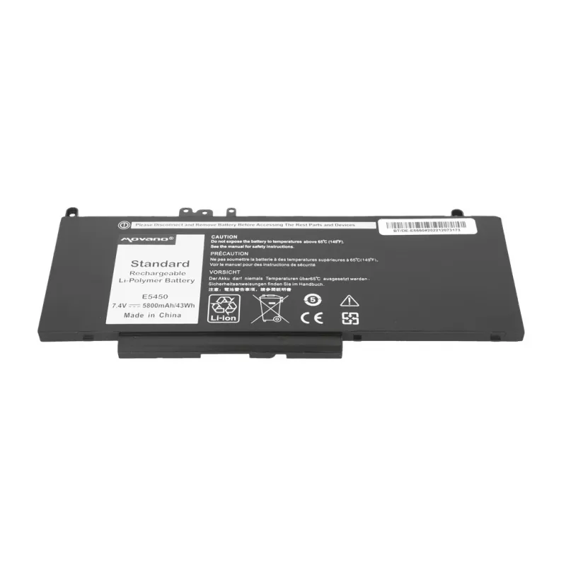 MOVANO Bateria G5M10 WYJC2 8V5GX do Dell E5450 E5550 7.4V - 5800 mAh (43 Wh)