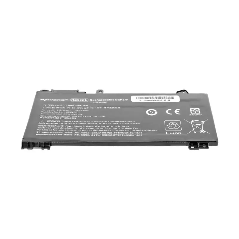 MOVANO Battery RE03XL do HP 430 440 450 G6 430 440 450 G7 - 3500 mAh (40 Wh)