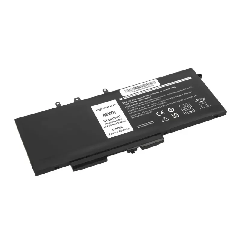 Bateria MOVANO GJKNX do Dell Latitude 5280 5480 5490 5590 - 6000 mAh (46 Wh)