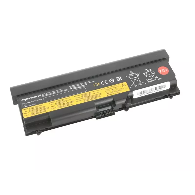 MOVANO Bateria do Lenovo ThinkPad L530 T430 T530 - 6600 mAh (71 Wh)