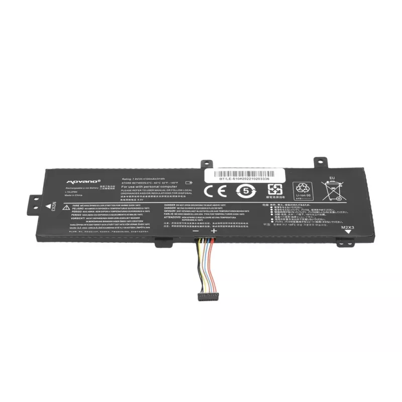 Bateria MOVANO L15L2PB4 do Lenovo IdeaPad 510-15ISK - 4100 mAh (31 Wh)