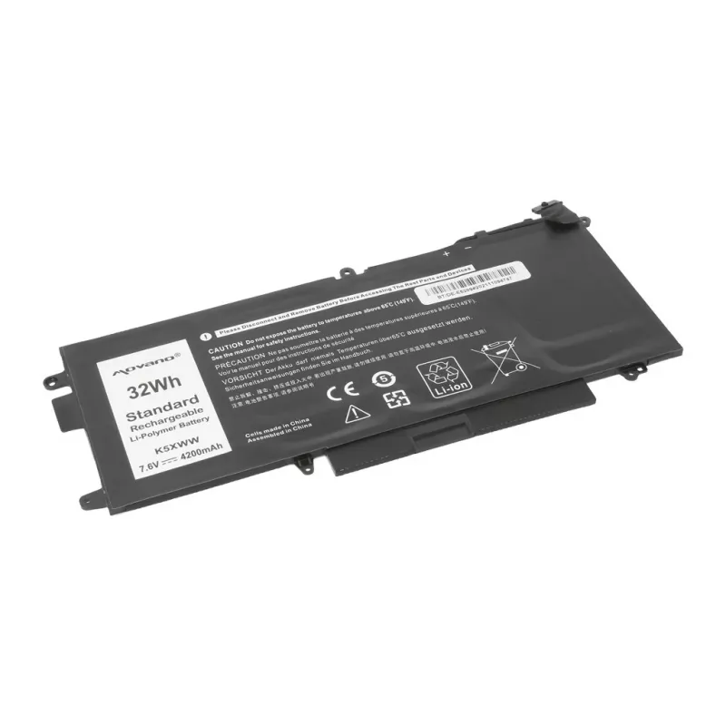Bateria MOVANO K5XWW do Dell Latitude 5289 7390 2-in-1 - 4200 mAh (32 Wh)