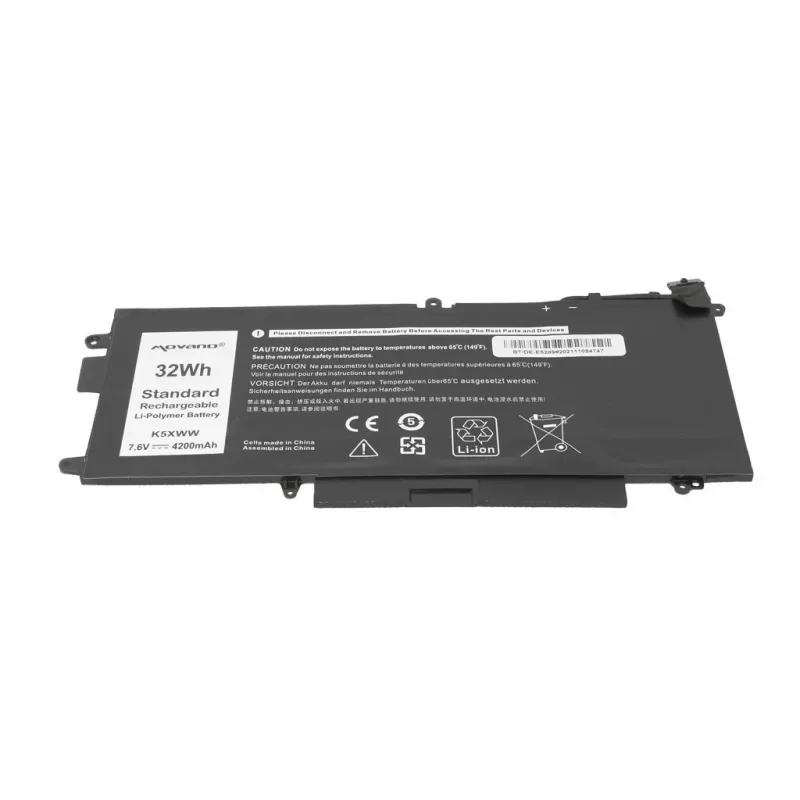 Bateria MOVANO K5XWW do Dell Latitude 5289 7390 2-in-1 - 4200 mAh (32 Wh)