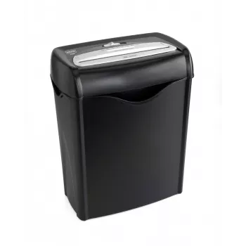 Niszczarka WALLNER XD1000S, cięcie krzyżowe, 10 arkuszy, 21 L, czarna