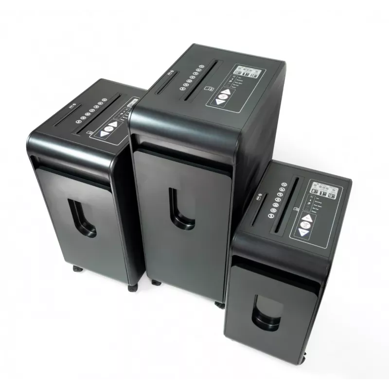 Wallner MR 1005 C2 Niszczarka krzyżowa, 6 arkuszy, 10 l, czarny