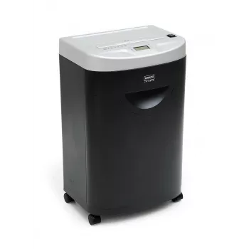 Niszczarka WALLNER JP 830C, cięcie krzyżowe, 8 arkuszy, 15L, czarna