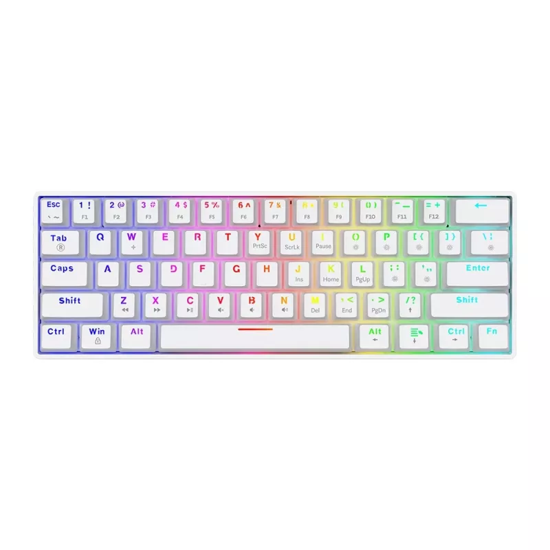 SAVIO Whiteout X2 Outemu Peach Silent Mechanical Keyboard