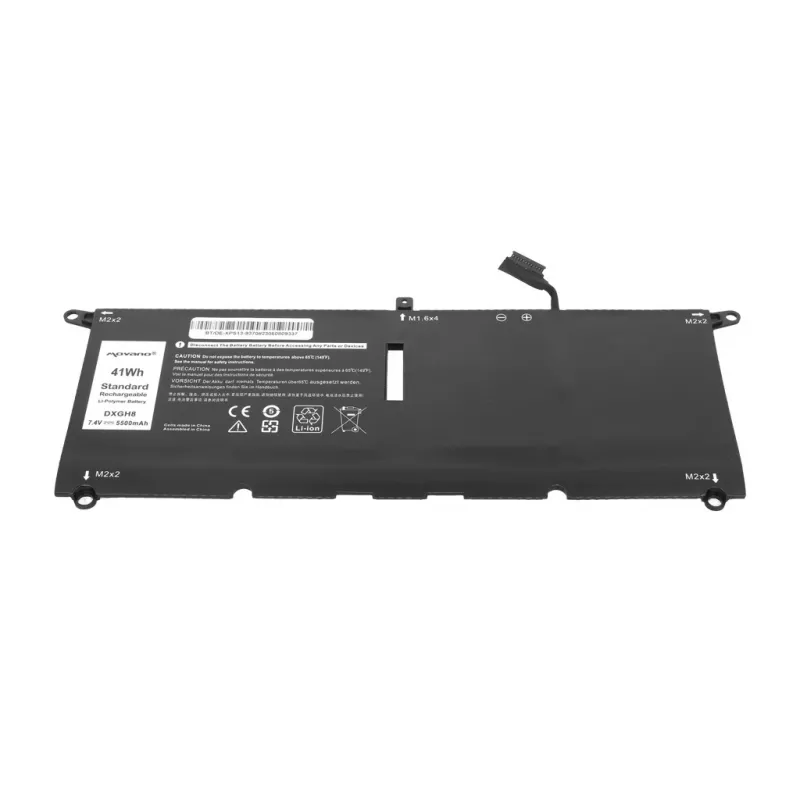 MOVANO Battery DXGH8 G8VCF do Dell XPS 13 9370 9380 - 5500 mAh (41 Wh)