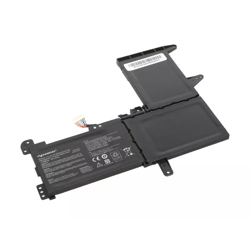 Bateria MOVANO B31N1637 do Asus VivoBook S15 S510 F510 - 3600 mAh (41 Wh)