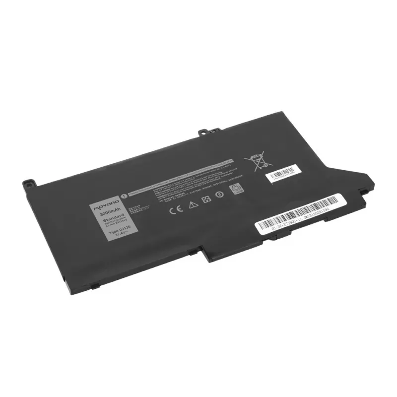 Bateria MOVANO DJ1J0 C27RW do Dell Latitude 7280 7290 7380 7390 7480 7490 - 11,4V - 3000 mAh (34 Wh)