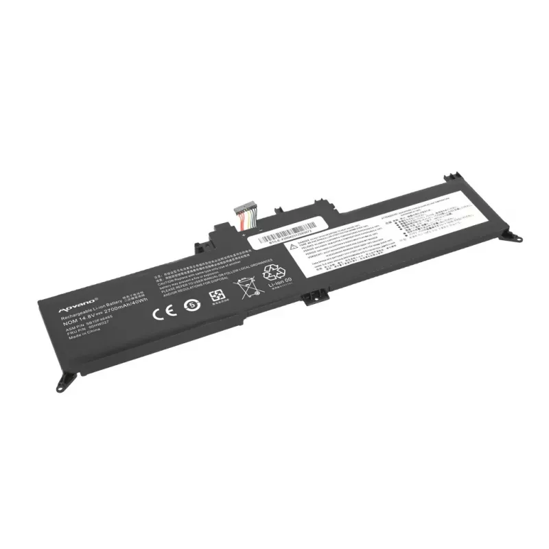 Bateria MOVANO 00HW027 01AV434 do Lenovo ThinkPad Yoga 260 370 X380 - 2700 mAh (40 Wh)