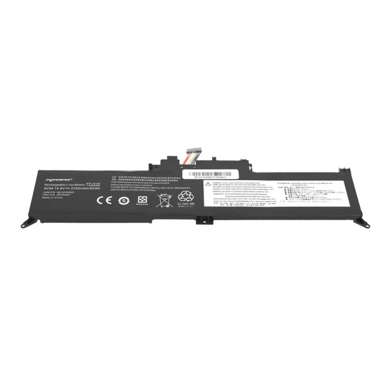 Bateria MOVANO 00HW027 01AV434 do Lenovo ThinkPad Yoga 260 370 X380 - 2700 mAh (40 Wh)
