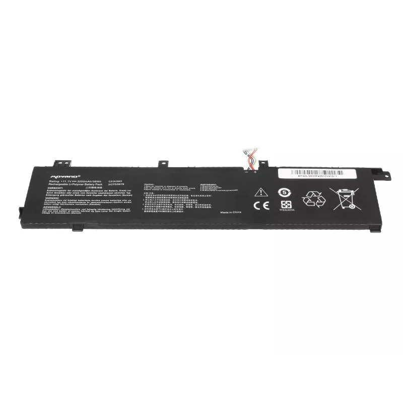 Bateria MOVANO C31N1843 do Asus VivoBook S432F S432FA S432FL S532F S532FA S532FL - 3200 mAh (36 Wh)