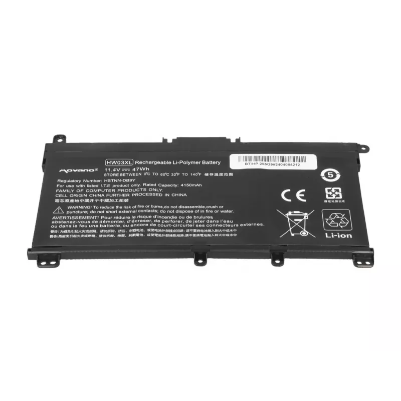 Bateria MOVANO HW03XL do HP Pavilion 15-EG, 15-EH, 17-CN, 17-CP Series - 4150 mAh (47 Wh)