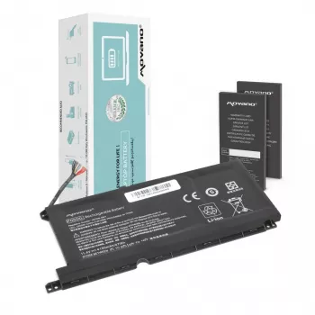 Bateria MOVANO PG03XL do HP 15-DH 15-EC 15-DK 16-A - 4150 mAh (47 Wh)