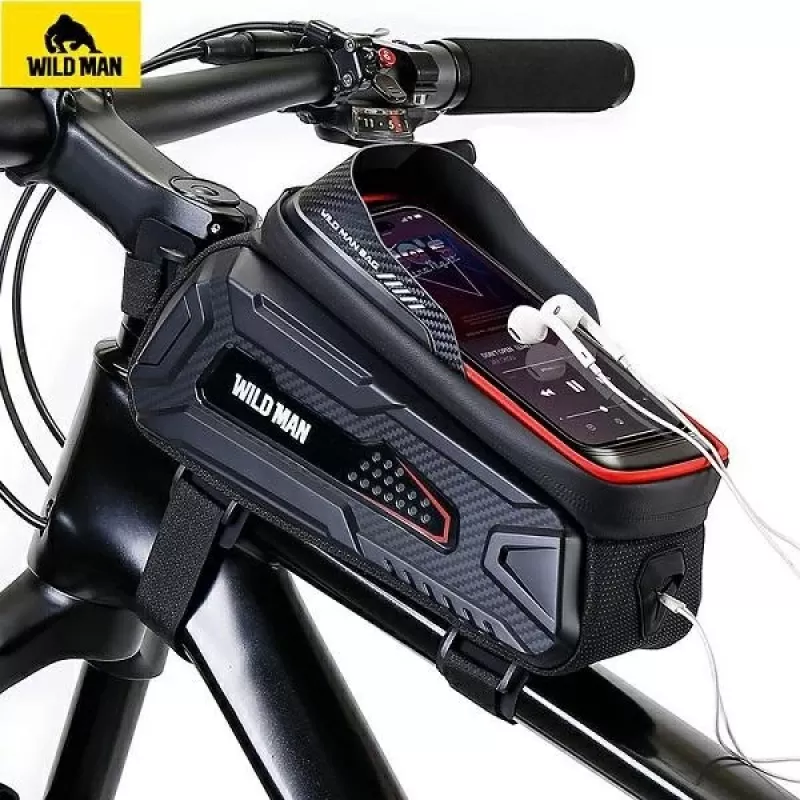 Torba ramowa rowerowa WILDMAN M M30 1L Czarna