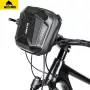 Torba ramowa rowerowa WILDMAN 3L z uchwytem na telefon, czarna