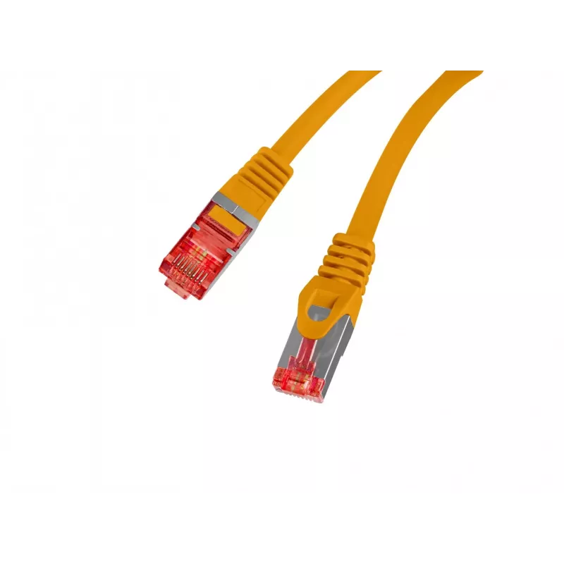 LANBERG Cat.6 S/FTP LSZH Patch Cable 20m Orange Fluke Passed