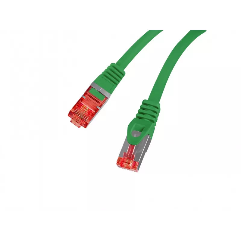 LANBERG Cat.6 S/FTP LSZH Patch Cable 20m Green Fluke Passed