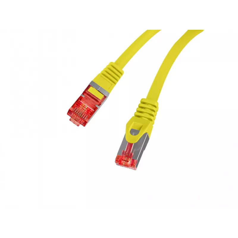 LANBERG Cat.6 S/FTP LSZH Patch Cable 20m Yellow Fluke Passed