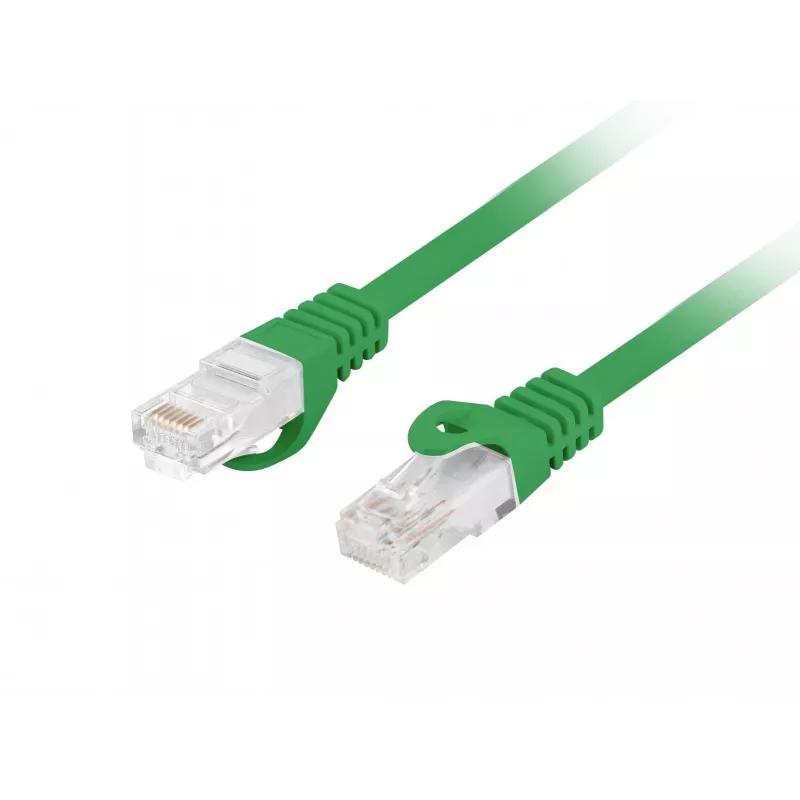LANBERG Cat.6 UTP LSZH Patch Cable 20 m Green Fluke Passed