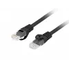 LANBERG Cat.6 UTP LSZH CU Patch Cable 20m Black Fluke Passed