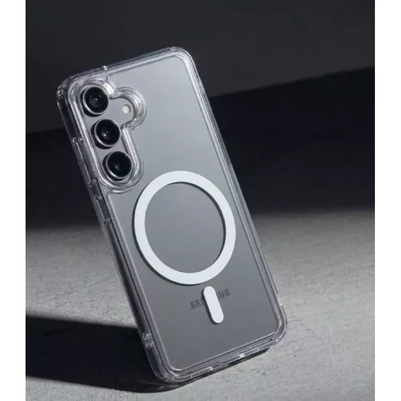 Crong Hybrid Clear Magnetic MagSafe Case do Samsung Galaxy A37 / A36 (Przezroczysty)