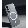 Crong Hybrid Clear Magnetic Case do Samsung Galaxy A57, przezroczysty, kompatybilny z MagSafe