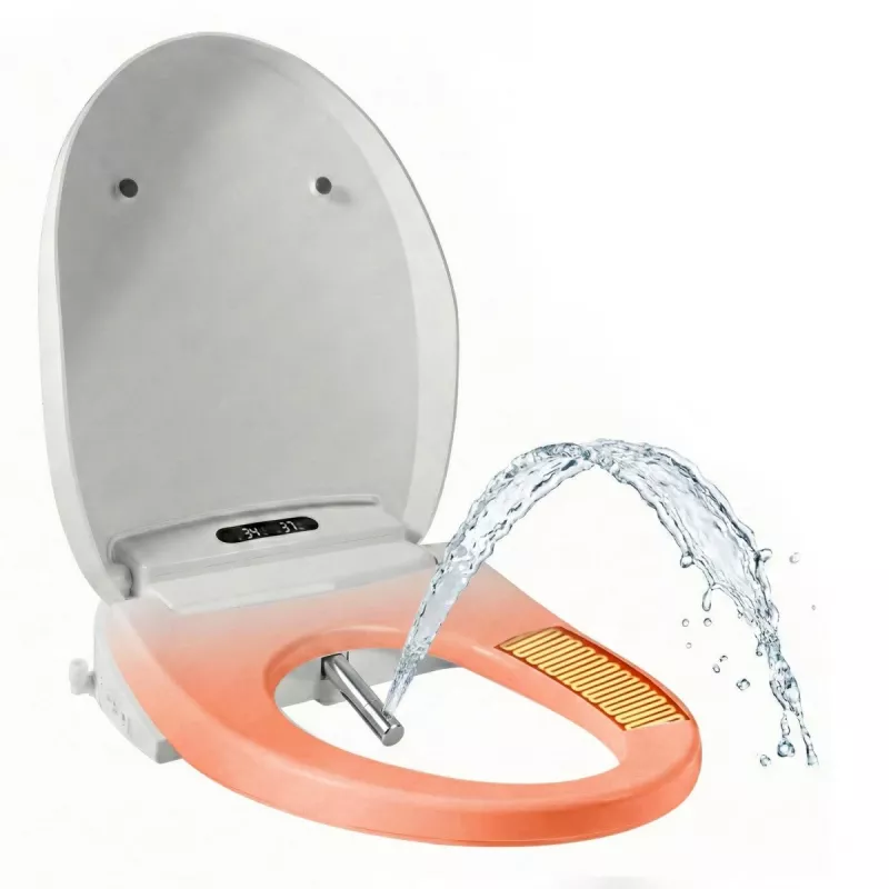 MEDIA-TECH Smart Toilet Seat MT5705 Electronic Bidet z podgrzewaną deską, myciem ciepłą wodą, suszarką, dezodoryzatorem, lampką nocną, pilotem
