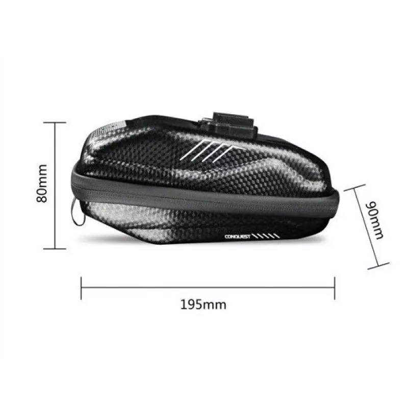 Torba podsiodłowa WILDMAN E7S XS 1,2L Czarny