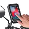 WILDMAN FK3 Torba na ramę rowerową z uchwytem na telefon, Czarny