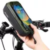 Torba ramowa rowerowa WILDMAN GX330 z uchwytem na telefon, zielony