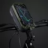 Torba ramowa rowerowa WILDMAN GX330 z uchwytem na telefon, zielony