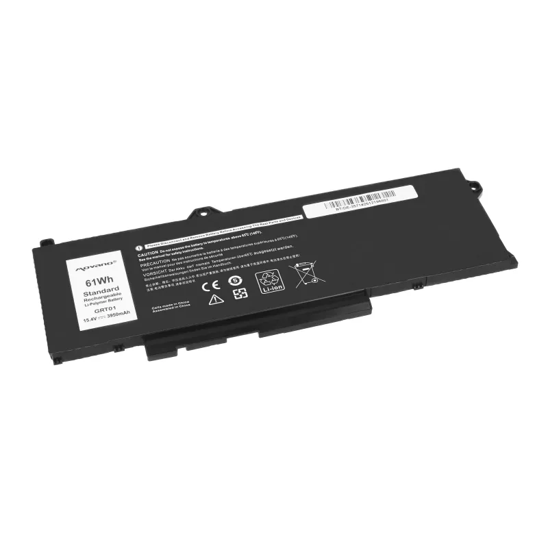 MOVANO Battery GRT01 do Dell Latitude 5421 5521 5531 Precision 3470 3561 3571 3581 - 3950 mAh (61 Wh)