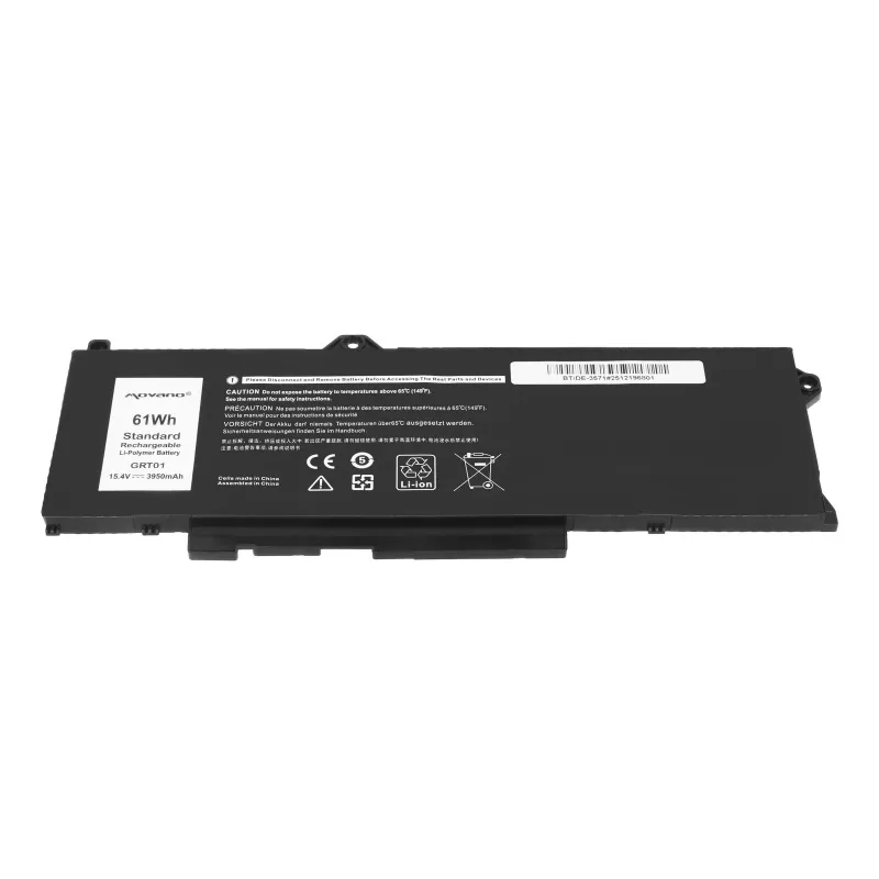 MOVANO Battery GRT01 do Dell Latitude 5421 5521 5531 Precision 3470 3561 3571 3581 - 3950 mAh (61 Wh)
