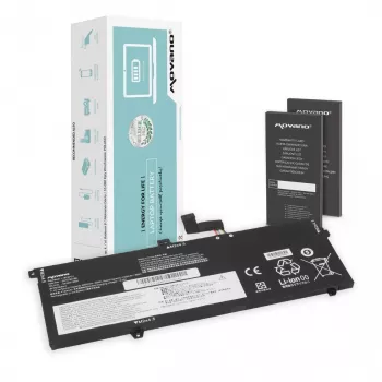 MOVANO Battery L18C6PD1 L18M6PD1 do Lenovo ThinkPad X13 X390 X395 - 4220 mAh (48 Wh)