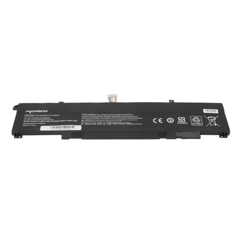 Bateria MOVANO WK04XL do HP Victus 16-D 16-E 16-R 16-S 15-FA 15-FB Omen 16-B 16-C - 4400 mAh (68 Wh)