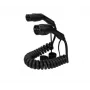 DEFENZO Spiro AC7 7m Type 2 EV Charging Cable 32A 3-Phase 22kW Black