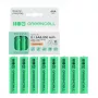 GREEN CELL Akumulatorki 8xAAA HR03 950mAh NiMH