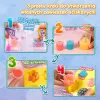 LEAN TOYS Kreatywny Zestaw Plastikowy Tworzenie Squishy Dekoracyjne Desery Kwiaty DIY