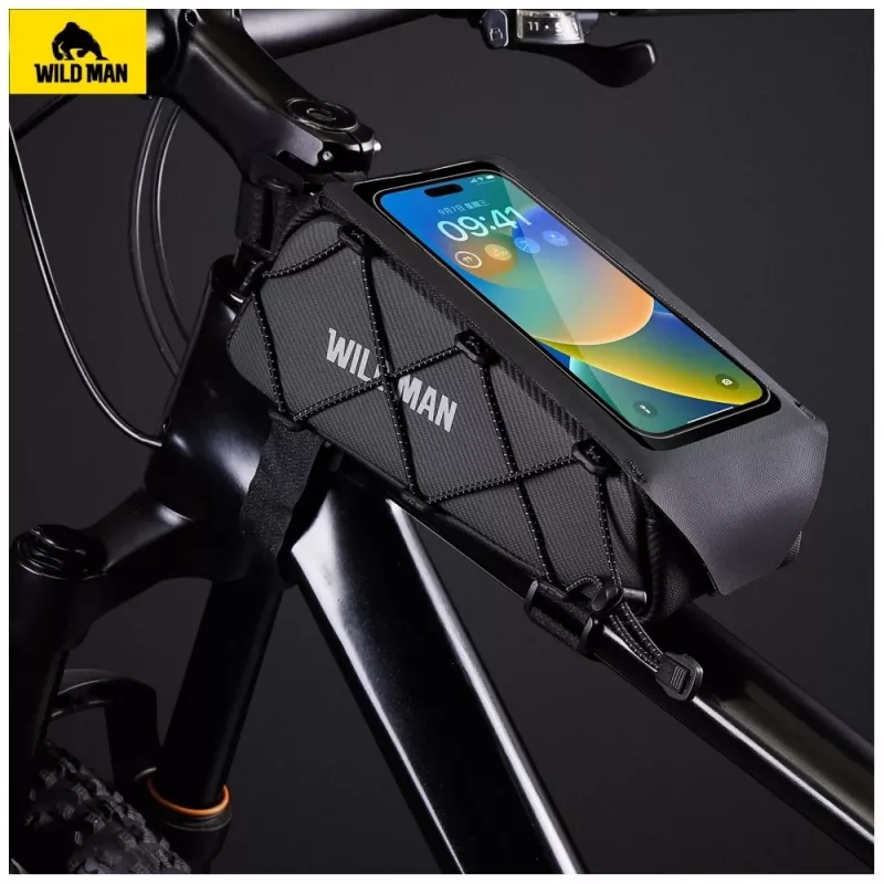 Torba ramowa rowerowa WILDMAN GX100 - Czarny