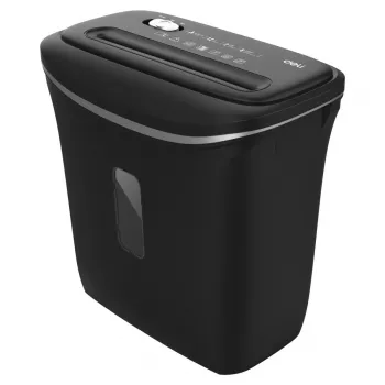 Niszczarka dokumentów Deli E9945, cięcie krzyżowe, 10 arkuszy, 20L, P-4