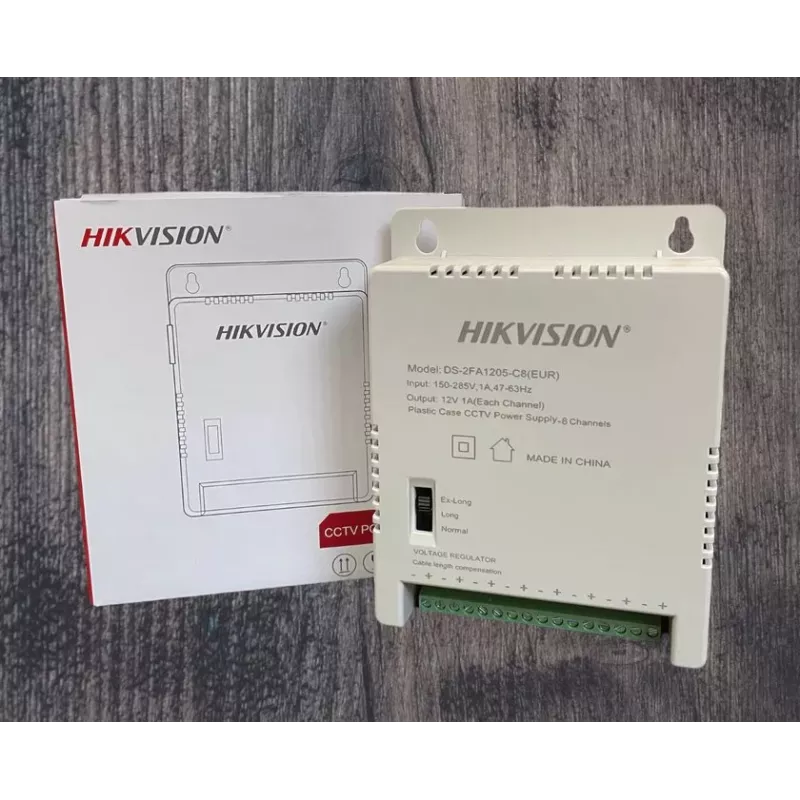Hikvision DS-2FA1205-C8 Wielokanałowy zasilacz impulsowy 12V 5A 60W
