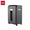 Niszczarka dokumentów Deli E14400, cięcie krzyżowe, 12 arkuszy, 23 l, czarna