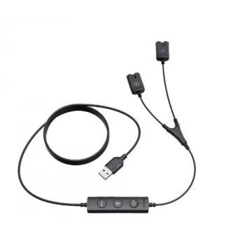 Przewód szkoleniowy Yealink USB/QD do serii YHS (USB na QD) - Czarny
