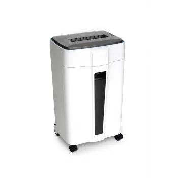 Niszczarka WALLNER HD-300 C2, cięcie krzyżowe, 10 arkuszy, 21 l, czarna
