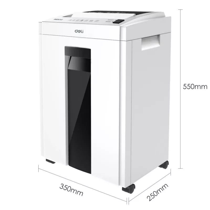 Niszczarka dokumentów Deli ET053, cięcie krzyżowe, 10 arkuszy, 20L, P-4