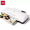 DELI Office Laminator ET102 A4 - Hot & Cold, 2 Rollers, 250 mm/min, Black